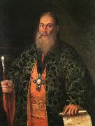 Portrait of Father Fyodor Dubyansky Antropov, Aleksei